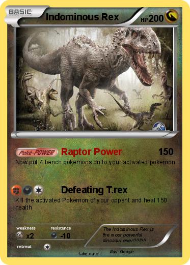 Pokemon Indominous Rex