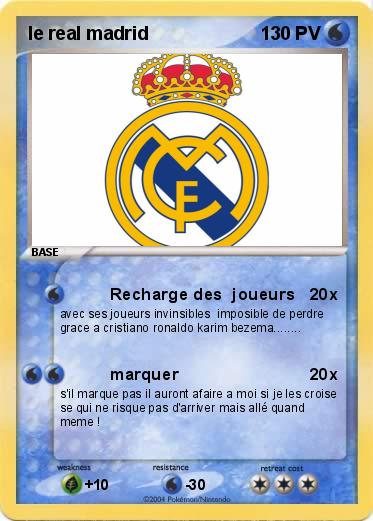 Pokemon le real madrid
