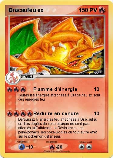 Pokemon Dracaufeu ex