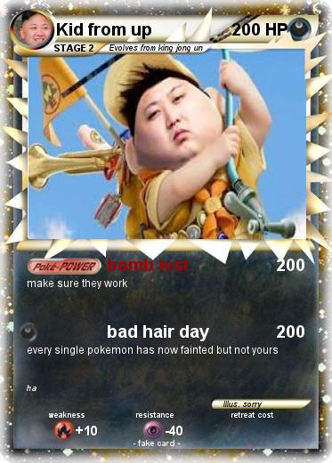 Pokemon Kid from up