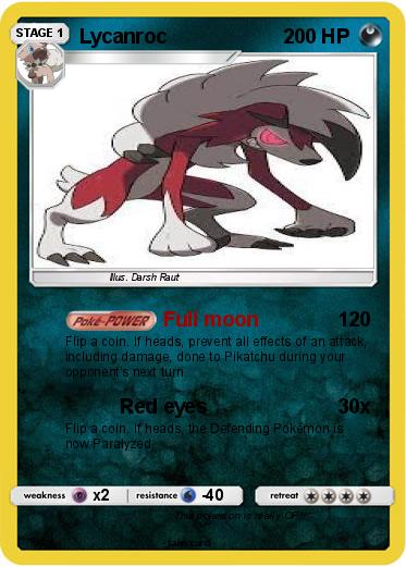 Pokemon Lycanroc