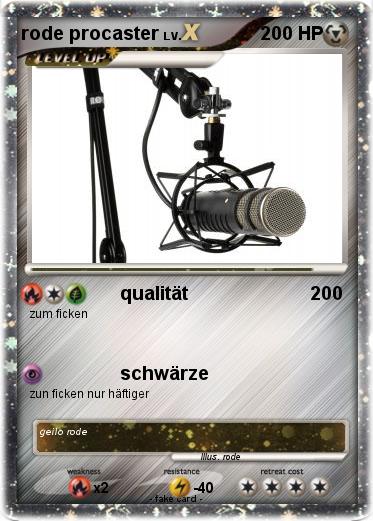 Pokemon rode procaster