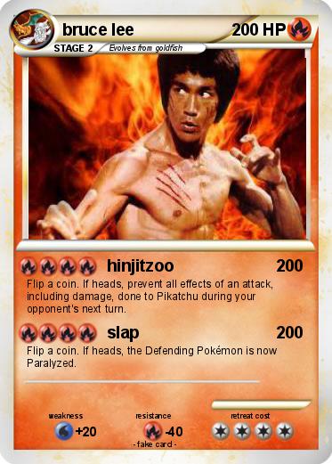 Pokemon bruce lee