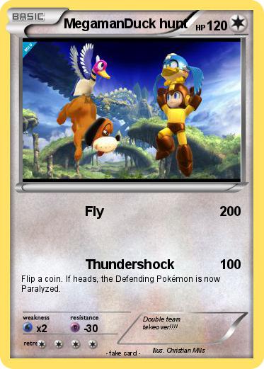 Pokemon MegamanDuck hunt