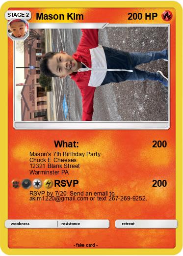 Pokemon Mason Kim