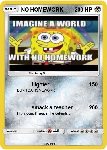 Pokemon NO HOMEWORK