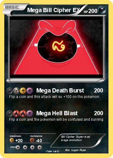 Pokemon Mega Bill Cipher EX