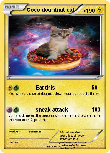 Pokemon Coco dountnut cat