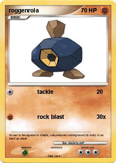 Pokemon roggenrola
