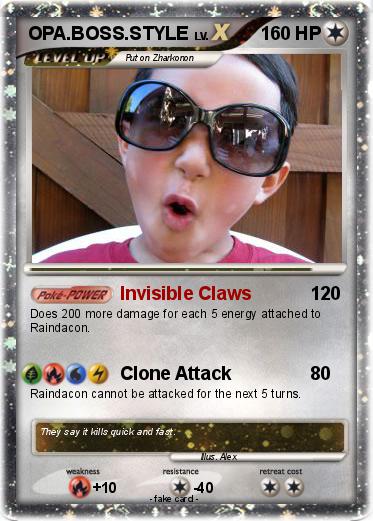 Pokemon OPA.BOSS.STYLE
