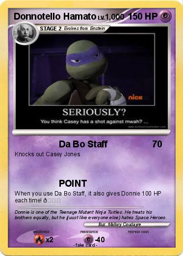 Pokemon Donnotello Hamato