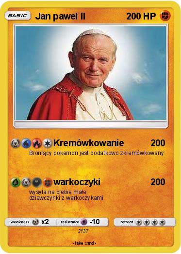 Pokemon Jan paweł II