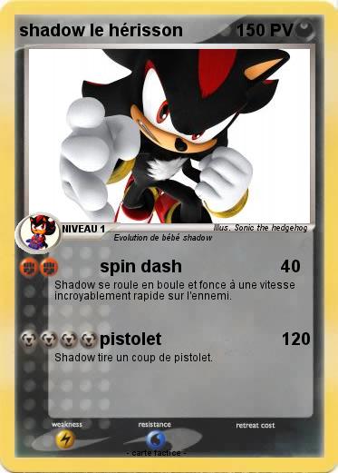 Pokemon shadow le hérisson