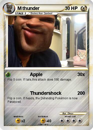 Pokemon M thunder