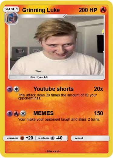 Pokemon Grinning Luke