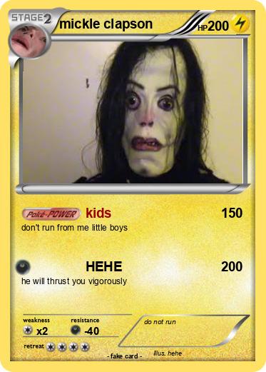 Pokemon mickle clapson
