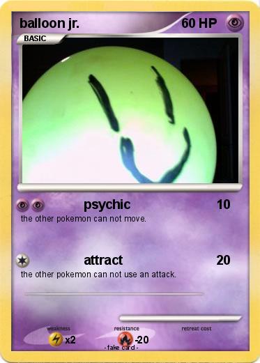 Pokemon balloon jr.