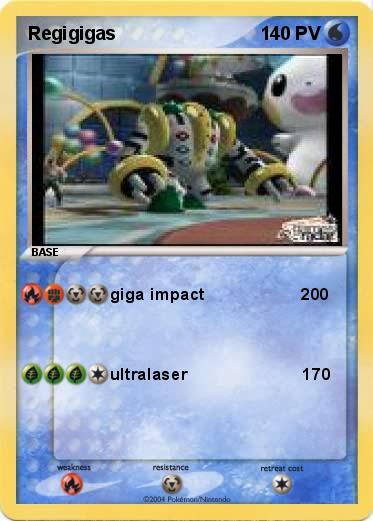 Pokemon Regigigas