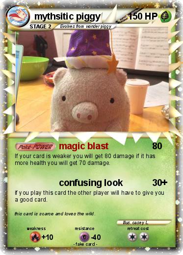 Pokemon mythsitic piggy