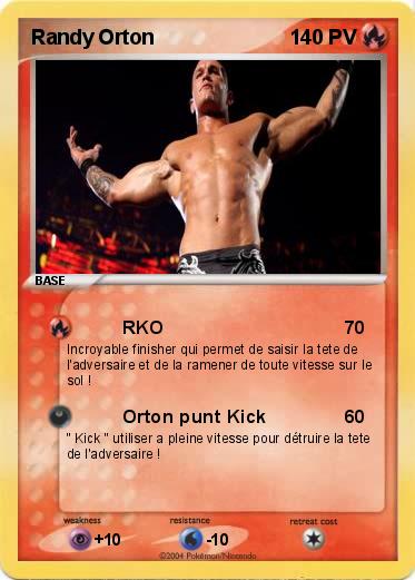 Pokemon Randy Orton