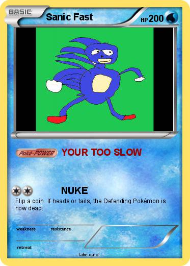 Pokemon Sanic Fast