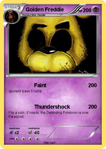 Pokemon Golden Freddie