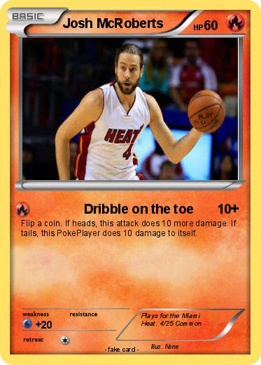 Pokemon Josh McRoberts
