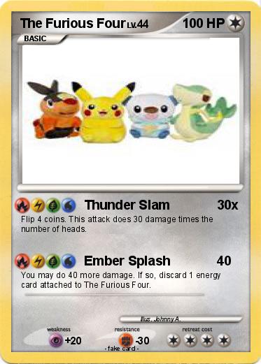 Pokemon The Furious Four