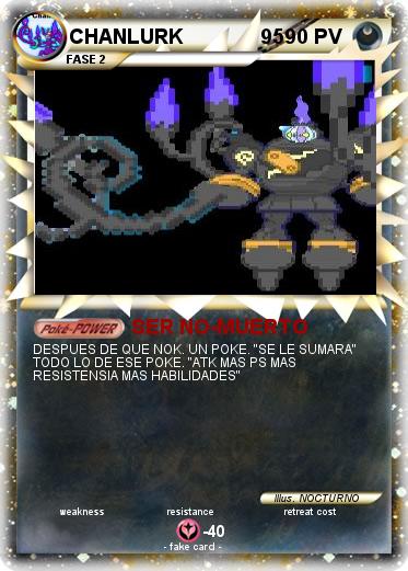 Pokemon CHANLURK              95