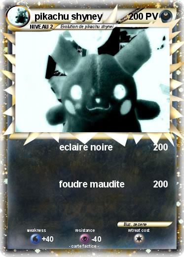 Pokemon pikachu shyney