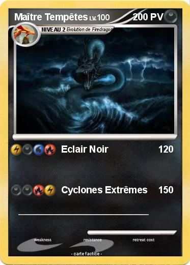 Pokemon Maître Tempêtes
