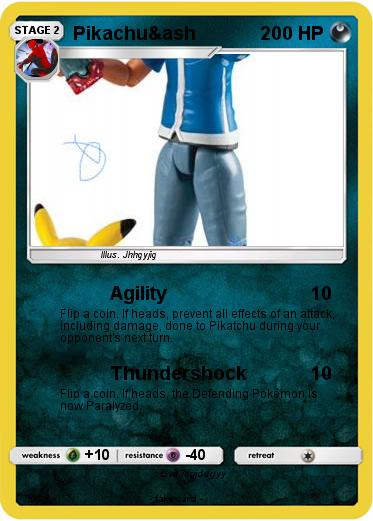 Pokemon Pikachu&ash