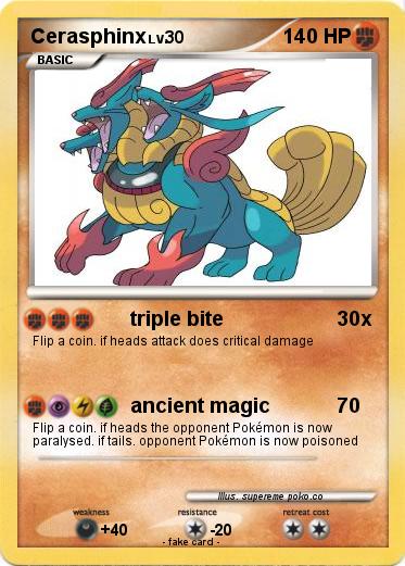 Pokemon Cerasphinx