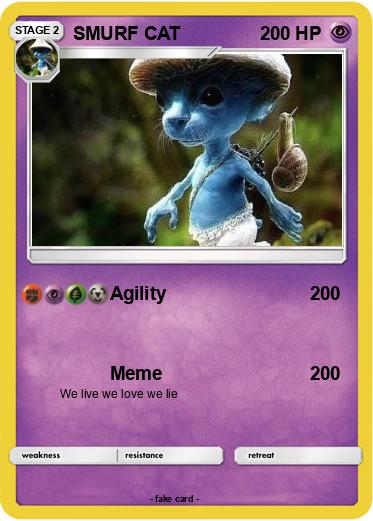 Pokemon SMURF CAT
