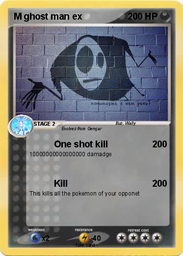 Pokemon M ghost man ex
