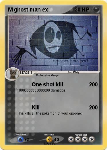 Pokemon M ghost man ex