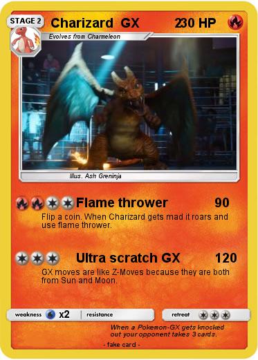Pokemon Charizard  GX          2
