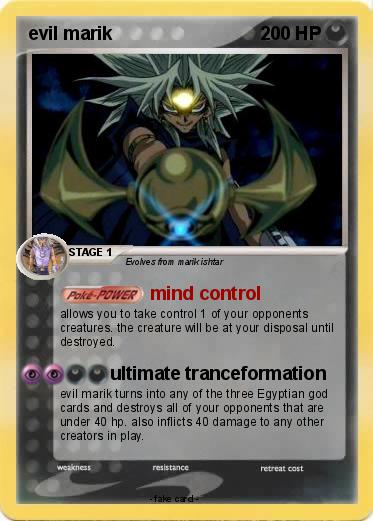 Pokemon evil marik