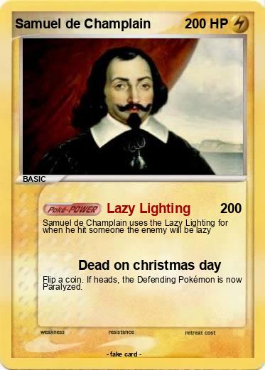 Pokemon Samuel de Champlain