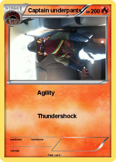 Pokemon Captain underpants