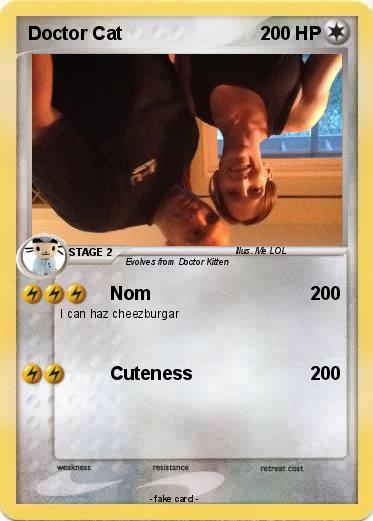Pokemon Doctor Cat
