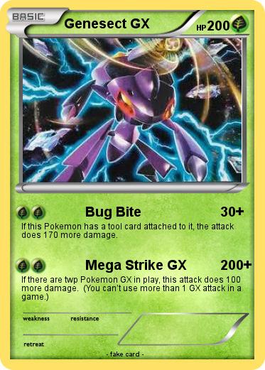 Pokemon Genesect GX