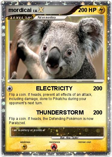 Pokemon mordicai