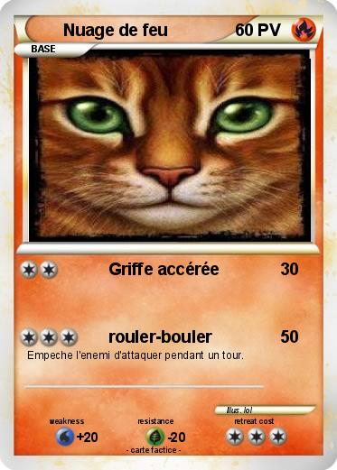 Pokemon Nuage de feu