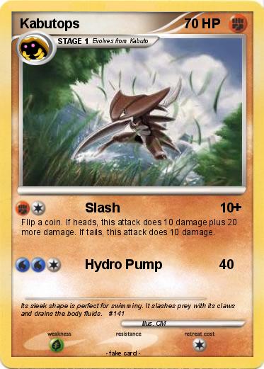 Pokemon Kabutops