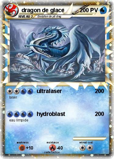 Pokemon dragon de glace