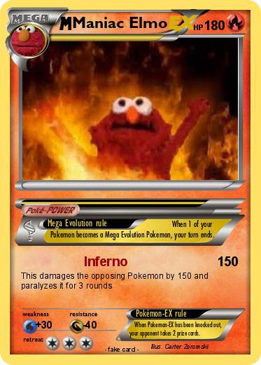 Pokemon Maniac Elmo