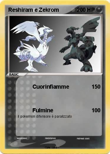 Pokemon Reshiram e Zekrom