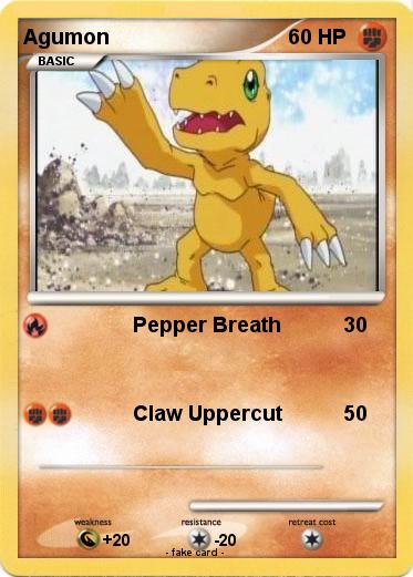 Pokemon Agumon