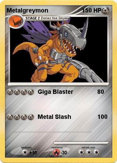 Pokemon Metalgreymon
